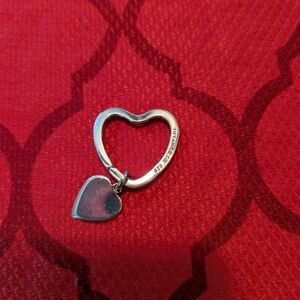 Tiffany & Co. Silver Heart Key Ring